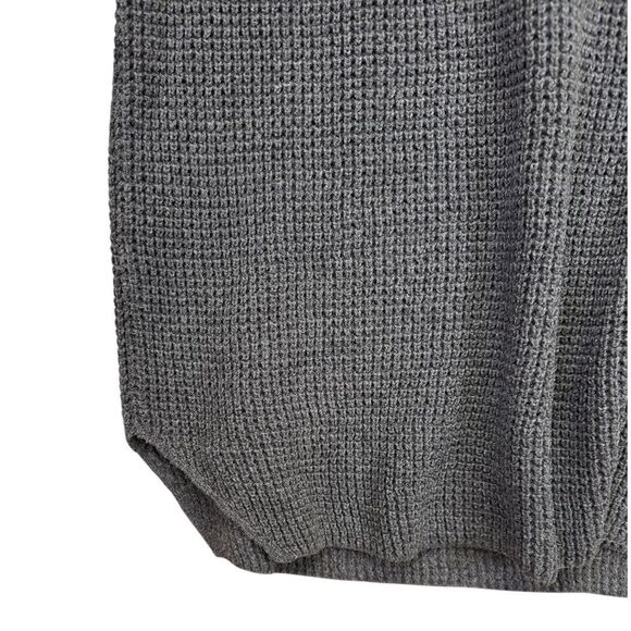 Michael Kors Charcoal Cowl Neck Sweater Sz XL - Picture 3 of 10